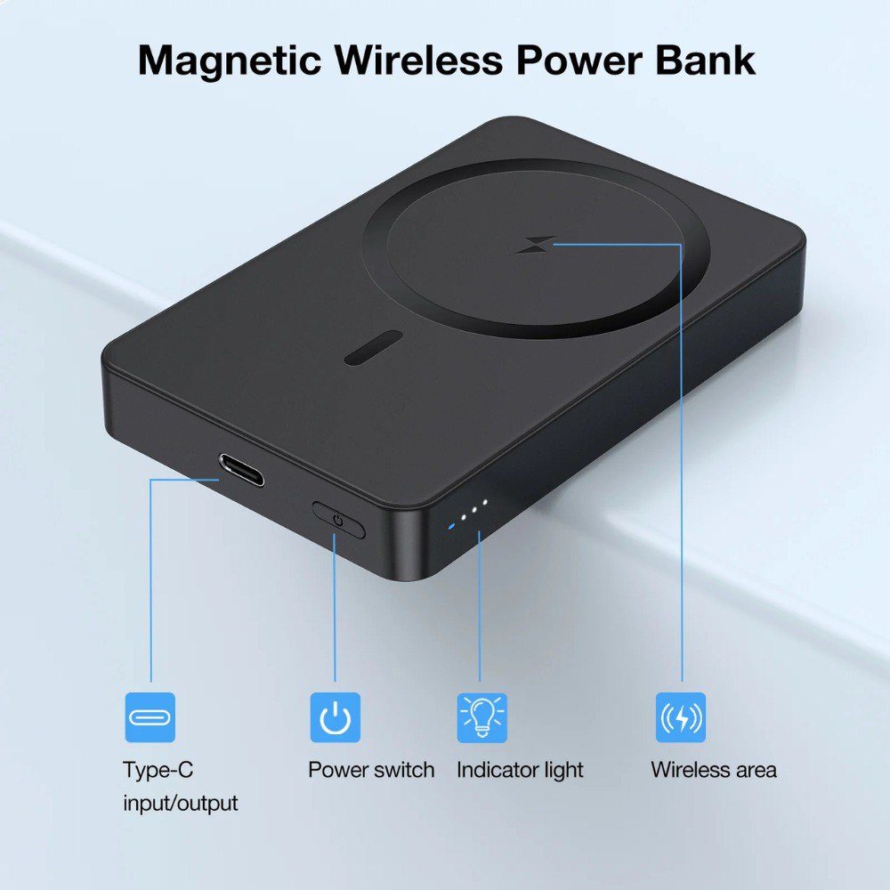 Power Bank Bateria1h Gar276 5000 mAh 10W