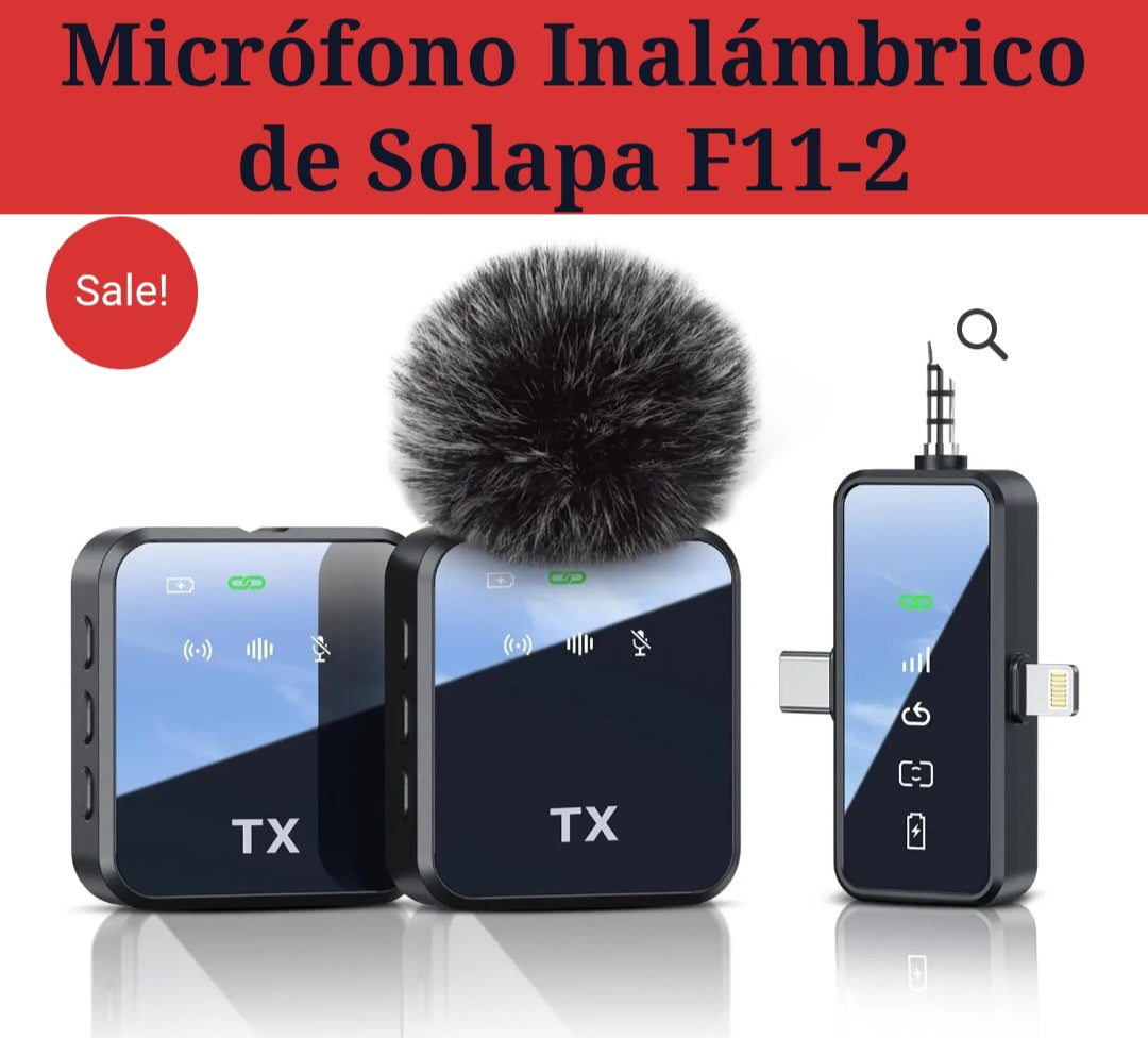 MICROFONOS INALAMBRICOS REF F11-2