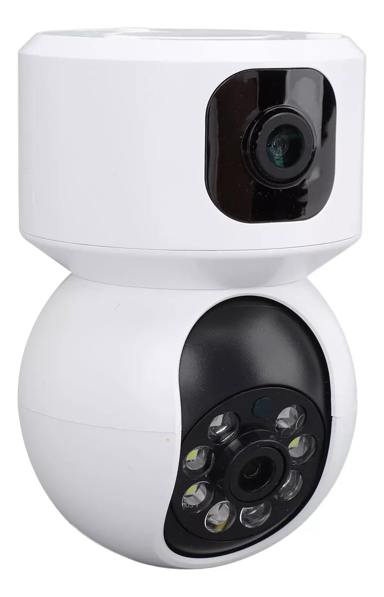 Camara de Vigilancia doble Lente Interio